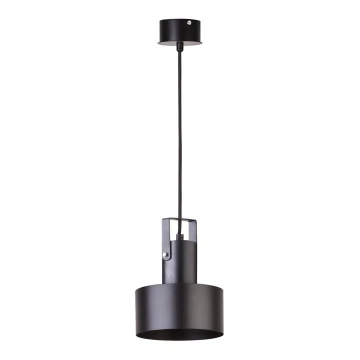 Lámpara colgante RIF 1xE27/60W/230V negro