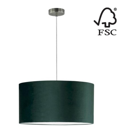 Lámpara colgante SCARLETT 1xE27/60W/230V - Certificado FSC