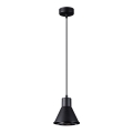 Lámpara colgante TAZILA 1xES111/60W/230V negro