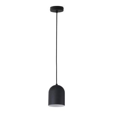 Lámpara colgante TEMPRE 1xE27/15W/230V negro