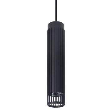 Lámpara colgante VERTICAL 1xGU10/8W/230V negro