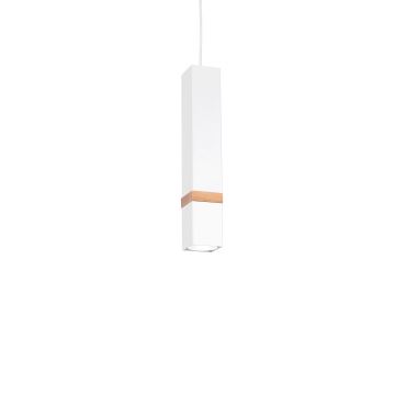 Lámpara colgante VIDAR 1xGU10/25W/230V blanca