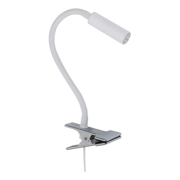 Lámpara con clip LAGOS 1xG9/6W/230V blanco