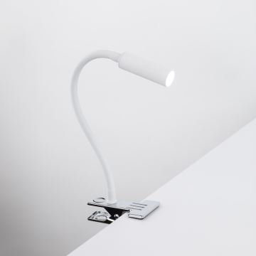 Lámpara con clip LAGOS 1xG9/6W/230V blanco