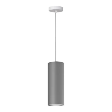 Lámpara de araña de cable ZIK 1xE27/40W/230V gris