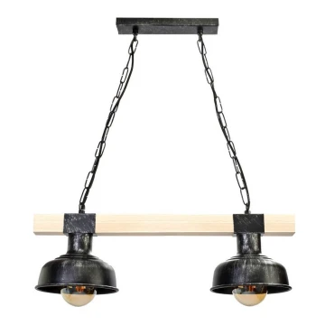Lámpara de araña de cadena FARO 2xE27/60W/230V