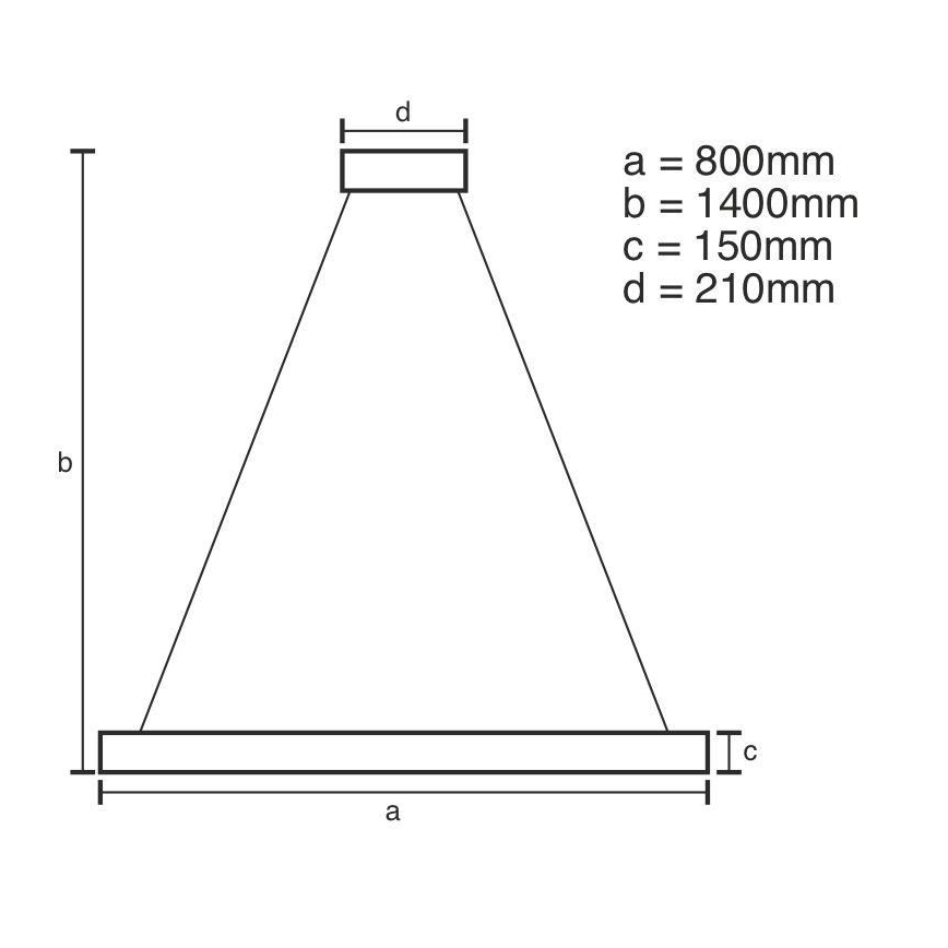 Lámpara de araña de cristal LED regulable en cadena LED/55W/230V 3000-6500K + control remoto