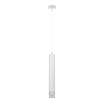 Lámpara de araña en ristra TUBI 1xGU10/8W/230V blanco