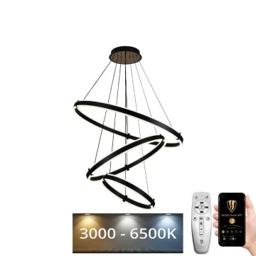 Lámpara de araña LED regulable en una cadena LED/250W/230V 3000-6500K + mando a distancia