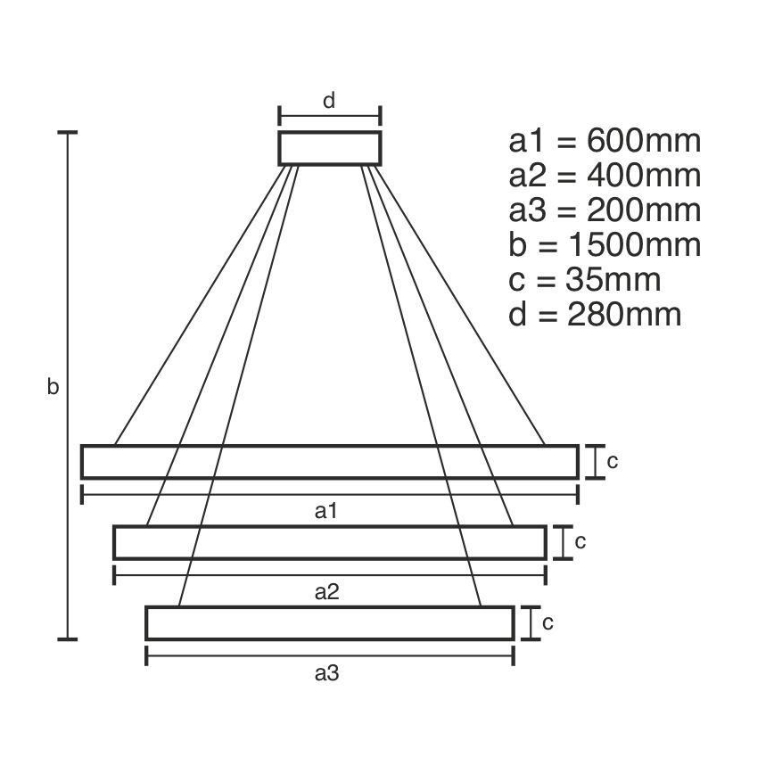 Lámpara de araña de cristal LED regulable en una cadena LED/100W/230V 3000-6500K plata + control remoto