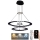 Lámpara de araña LED regulable LED/65W/230V 3000-6500K + control remoto