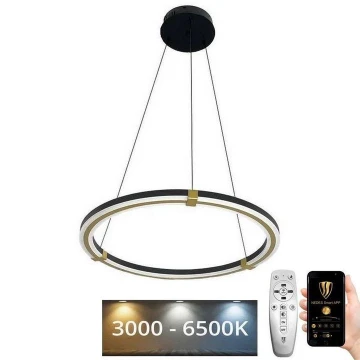 Lámpara de araña LED regulable LED/75W/230V 3000-6500K + control remoto