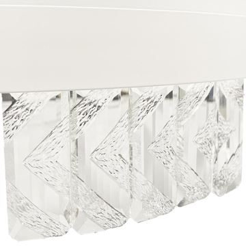 Lámpara de araña de cristal LED regulable en una cadena LED/90W/230V 3000-6500K blanco + control remoto