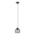 Lámpara de araña MERCURE 1xE27/60W/230V diámetro 16 cm negro
