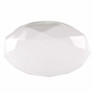 Lámpara de baño LED regulable GALAXY LED/48W/230V Ø 38 cm 3000-6000K IP44 + control remoto