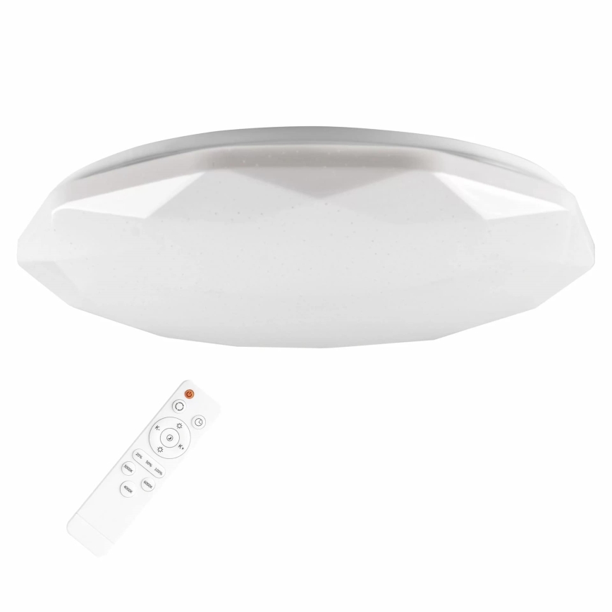 Lámpara de baño LED regulable GALAXY LED/72W/230V diá. 49 cm 3000-6000K IP44 + control remoto