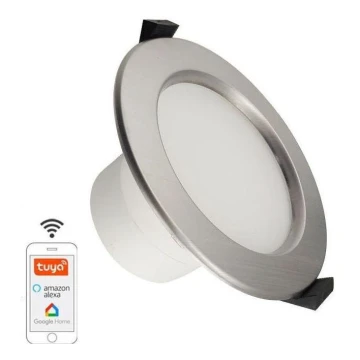 Lámpara de baño LED regulable LED/10W/230V 3000K-6500K Wi-Fi Tuya IP44