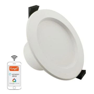 Lámpara de baño LED regulable LED/10W/230V 3000K-6500K Wi-Fi Tuya IP44
