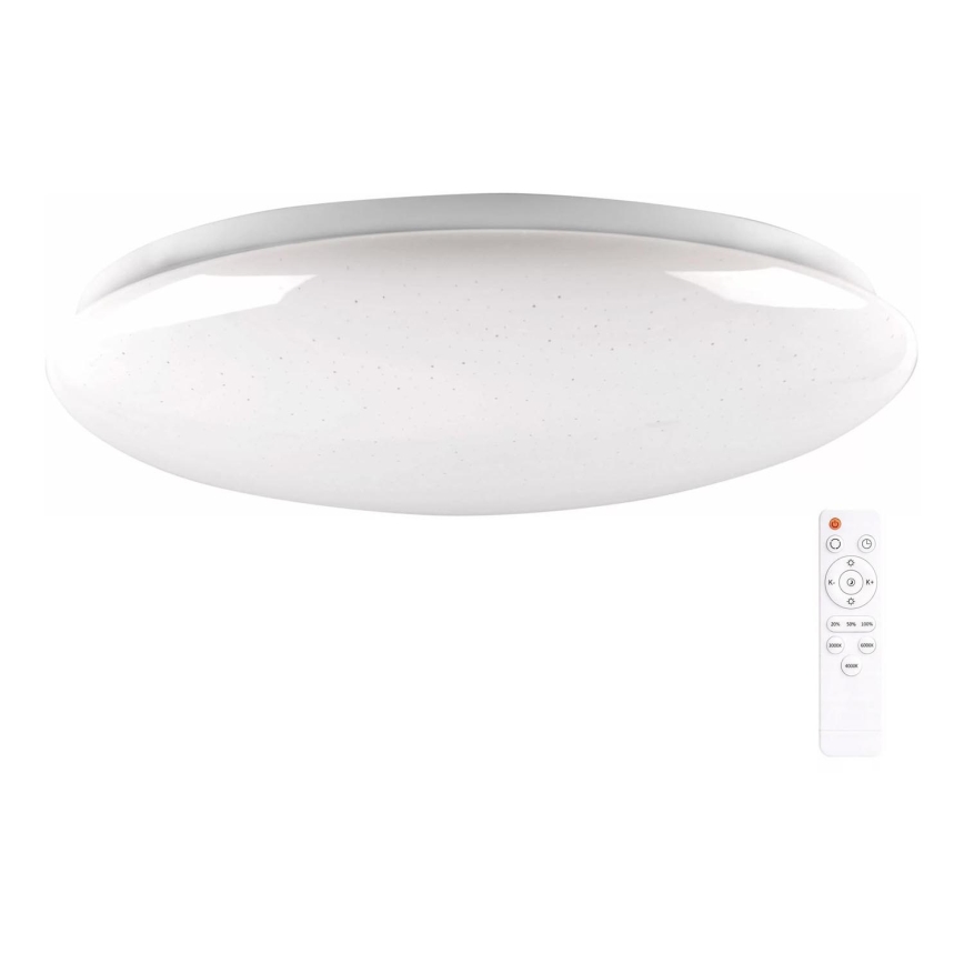 Lámpara de baño LED regulable PIRIUS LED/48W/230V Ø 38 cm 3000-6000K IP44 + control remoto