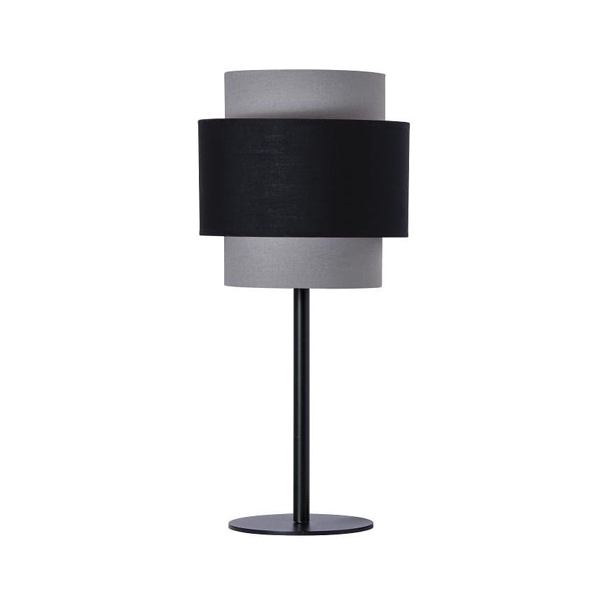 Lámpara de mesa 1xE27/60W/230V gris