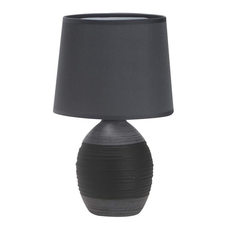 Lámpara de mesa AMBON 1xE14/40W/230V negro