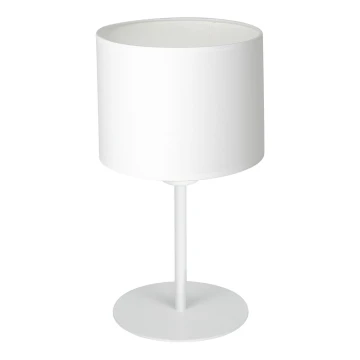 Lámpara de mesa ARDEN 1xE27/60W/230V diá. 18 cm blanco