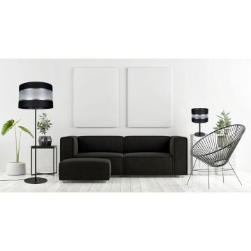 Lámpara de mesa CORAL 1xE27/60W/230V negro