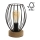 Lámpara de mesa GUNNAR 1xE27/25W/230V roble - Certificado FSC