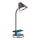 Lámpara de mesa LED regulable con cargador inalámbrico FINCH LED/9W/12/230V marrón/dorado