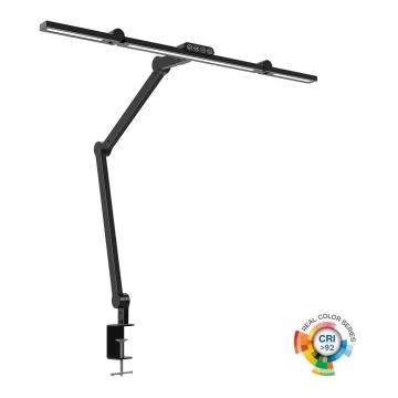 Lámpara de mesa LED regulable táctil flexible LED/24W/230V 3000-6500K CRI 92 negro