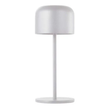 Lámpara de mesa LED regulable y recargable táctil LED/1,5W/5V 2700-5700K IP54 2200 mAh blanco