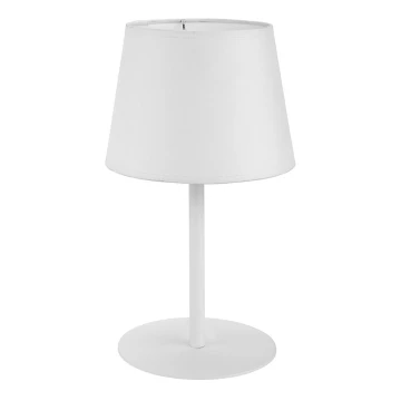 Lámpara de mesa MAJA 1xE27/15W/230V blanco