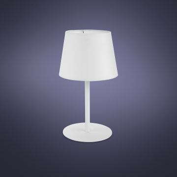 Lámpara de mesa MAJA 1xE27/15W/230V blanco