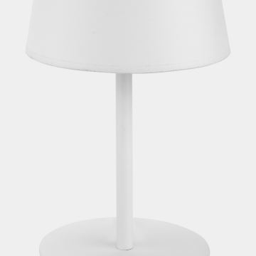 Lámpara de mesa MAJA 1xE27/15W/230V blanco