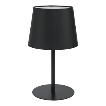 Lámpara de mesa MAJA 1xE27/15W/230V negro