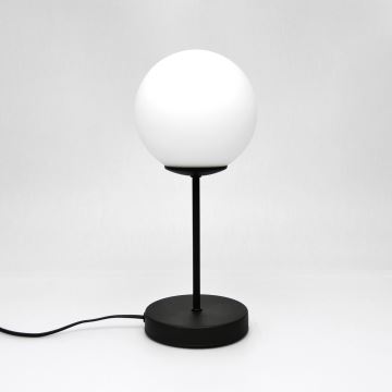 Lámpara de mesa MOON 1xE27/15W/230V negro