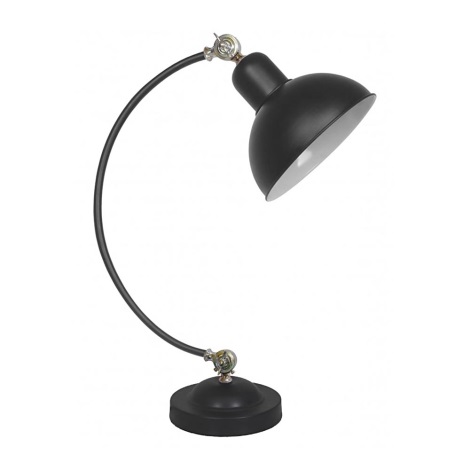 Lámpara de mesa OLD 1xE27/40W/230V negro