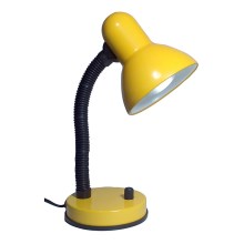 Lámpara de mesa regulable KADET – S 1xE27/40W amarillo