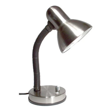 Lámpara de mesa regulable KADET – S 1xE27/40W cromo mate