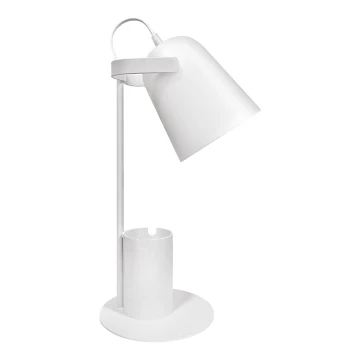 Lámpara de mesa ROLIG 1xE27/25W/230V blanco