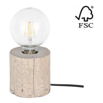 Lámpara de mesa TRABO 1xE27/25W/230V – Certificado FSC