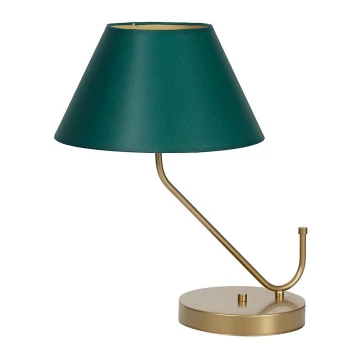 Lámpara de mesa VICTORIA 1xE27/60W/230V verde