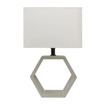 Lámpara de mesa VIDAL 1xE27/40W/230V beige