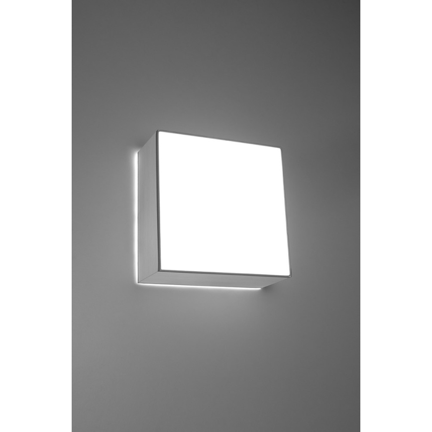 Lámpara de pared HORUS 1xE27/60W/230V gris