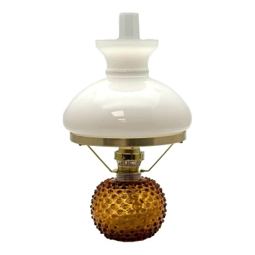 Lámpara de petróleo EMA 38 cm amber