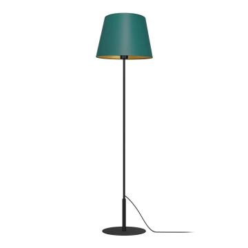 Lámpara de pie ARDEN 1xE27/60W/230V verde/dorado