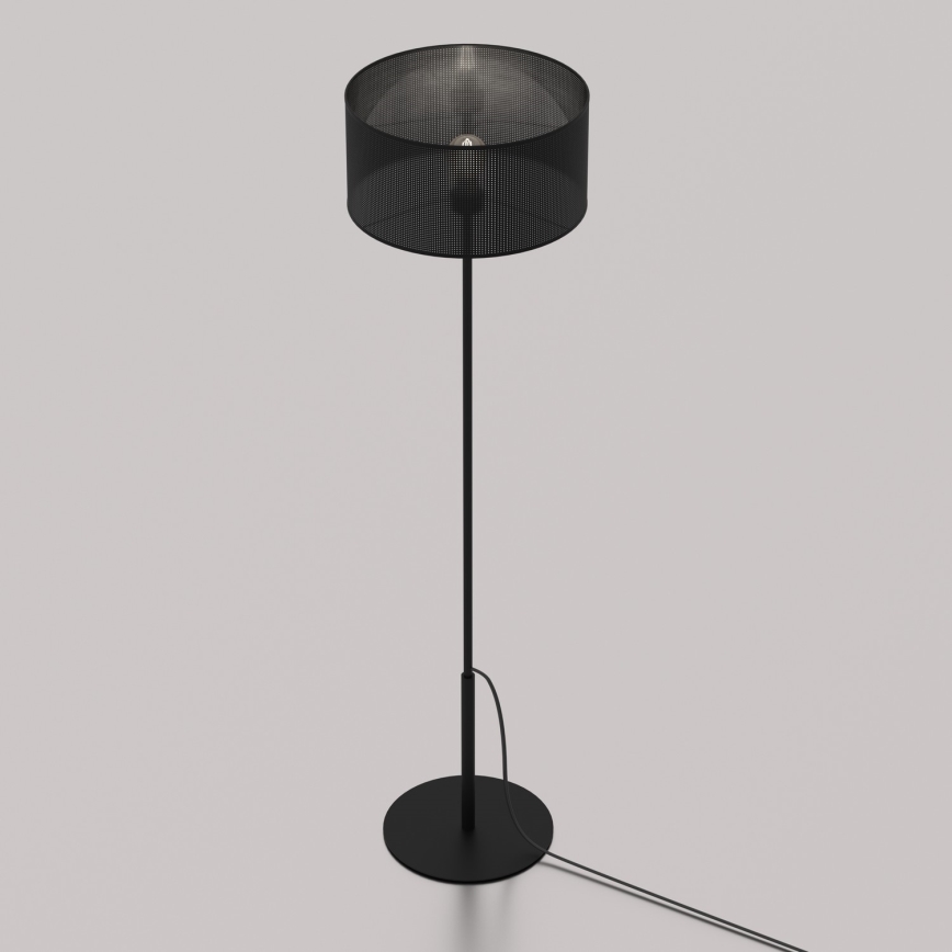 Lámpara de pie LOFT SHADE 1xE27/60W/230V negro