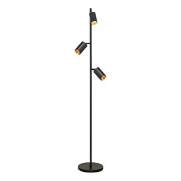 Lámpara de pie MARIBEL 3xGU10/12W/230V negro