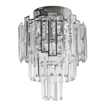 Lámpara de techo LED 3xE27/60W/230V + 3xLED/3W/230V