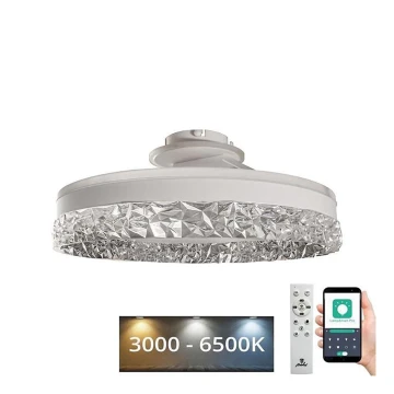 Lámpara de techo LED regulable LED/86W/230V 3000-6500K blanco + control remoto